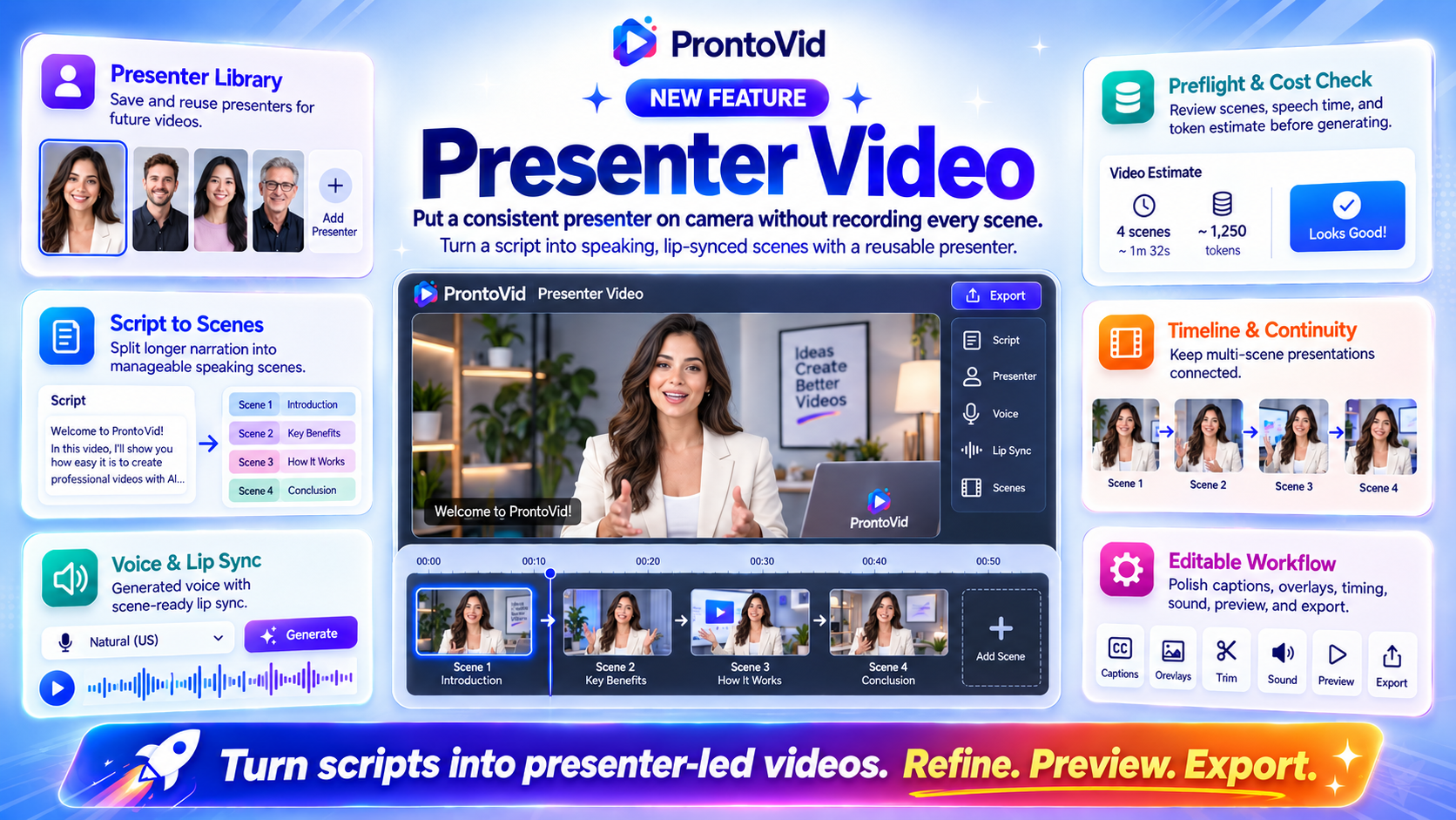 ProntoVid Presenter Video tutorial